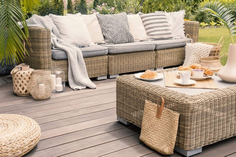What are the perks of owning Wicker Porch Furniture?
